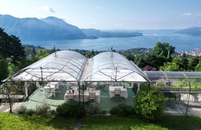 Historic Villa for sale Bee, Piemont, Dehor und Seeblick