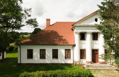 Historic estates, Classical country manor in Rożnów - commission-free