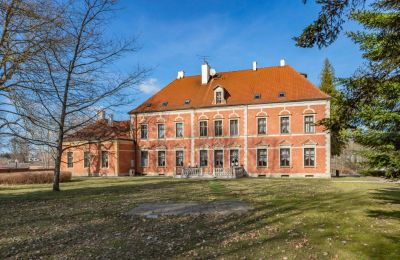 Castle for sale Leźno, Pałac w Leźnie 45, Pomerania, Back view