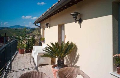 Historic villa for sale Offida, Marche, Rooftop terrace