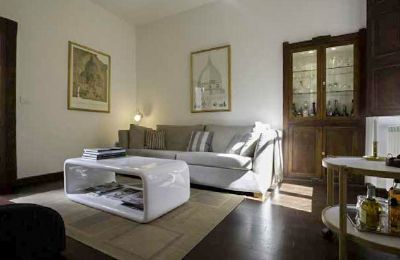 Historic villa for sale Offida, Marche, Living Room