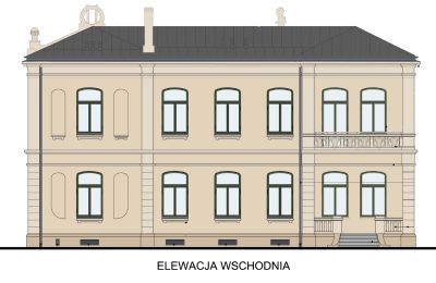Historic Villa for sale Piotrków Trybunalski, Jarosława Dąbrowskiego 14, Łódź Region, Visualization
