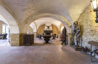 Historic estates, Palace with historic interior and garden near Ancona