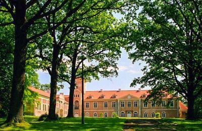 Castle for sale Dobrocin, Pałac w Dobrocinie, Warmia-Masuria, Historic View