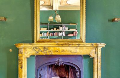 Historic Villa for sale Pisa, Tuscany, Fireplace