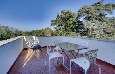 Historic Villa for sale Pisa, Tuscany, Terrace