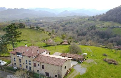 Manor house for sale Parres, Asturias, Drone view