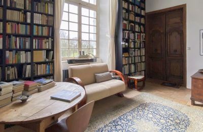 Manor House for sale Pléneuf-Val-André, Le Tertre Rogon, Brittany, Library