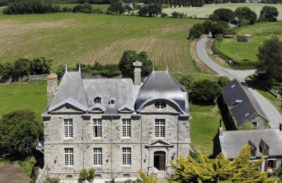 Manor House for sale Pléneuf-Val-André, Le Tertre Rogon, Brittany, Drone view