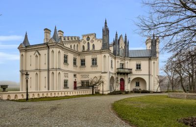 Historic estates, Gothic revival country manor in Poland
