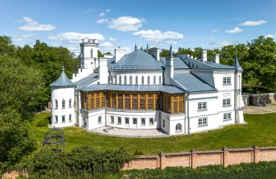 Castle for sale Patrykozy, Mazovia, Back view