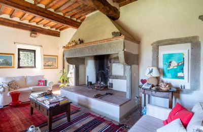 Country home for sale Pontassieve, Tuscany, Fireplace