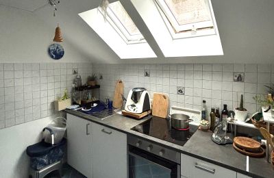 Historic villa for sale 58762 Altena, Bachstraße 66, North Rhine-Westphalia, Küche DG