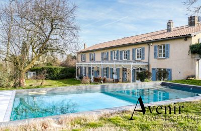 Manor House for sale Vaugneray, Auvergne-Rhône-Alpes, Back view