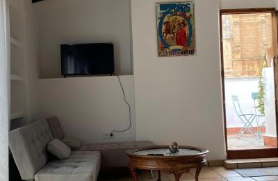 City palace for sale Chinchilla de Monte-Aragón, Calle Doctor Daudén  2, Castile-La Mancha, Attic livingroom and terrace