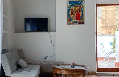 Urban palace for sale Chinchilla de Monte-Aragón, Calle Doctor Daudén  2, Castile-La Mancha, Attic livingroom and terrace
