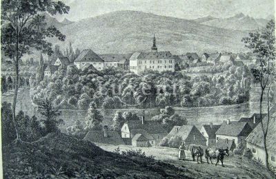 Castle for sale Vršovice, Zámek Vršovice, Ústecký kraj, Historic View