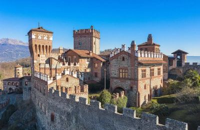 Medieval Castle Pavone Canavese, Piemont