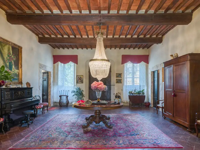 Historic villa for sale Montecalvoli, Tuscany,  Italy, 3