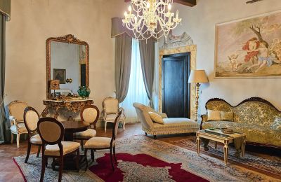 Historic Villa for sale Montecalvoli, Tuscany, Drawing room