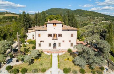Manor House for sale Firenze, Tuscany, Drone view