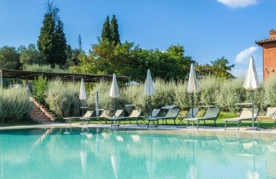 Historic Villa for sale Sinalunga, Tuscany, Pool