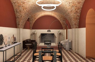 Bypalæ til salg Mozzagrogna, Piazza San Rocco, Abruzzo, Visualisering