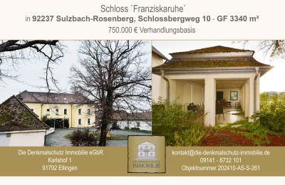Castle for sale 92237 Sulzbach-Rosenberg, Schlossbergweg  10, Bavaria, Photo 1/19