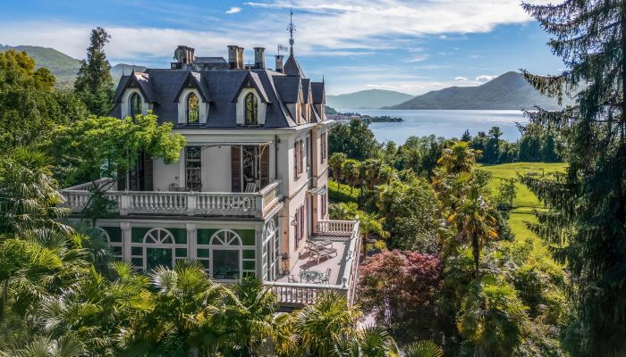 Early Liberty-Style Villa with Panoramic Views of Lake Maggiore, Confidential Property Listing