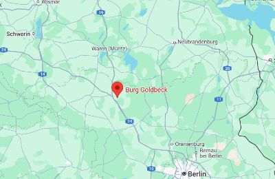Medieval Castle for sale 16909 Goldbeck, Goldbecker Burgstraße  1, Brandenburg, Property location