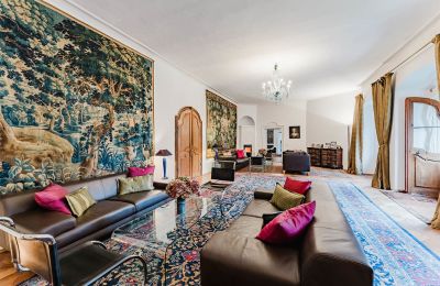 Castle for sale 4693 Desselbrunn, Upper Austria, Der große Salon, ideal für herrschaftliche Empfänge ...
