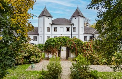 Castle for sale 4693 Desselbrunn, Upper Austria, Verwunschen ranken Wein und Hortensien