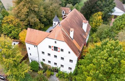 Castle for sale 84375 Kirchdorf am Inn, Hofmarkstraße 2, Bavaria, © Oliver Bodmer (Drohnenaufnahme Von Osten)