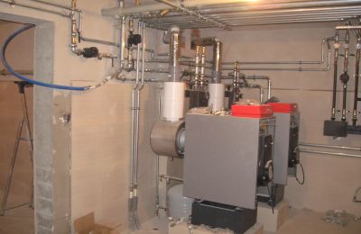 Herregård til salg Mołomotki-Dwór, województwo mazowieckie, kotłownia