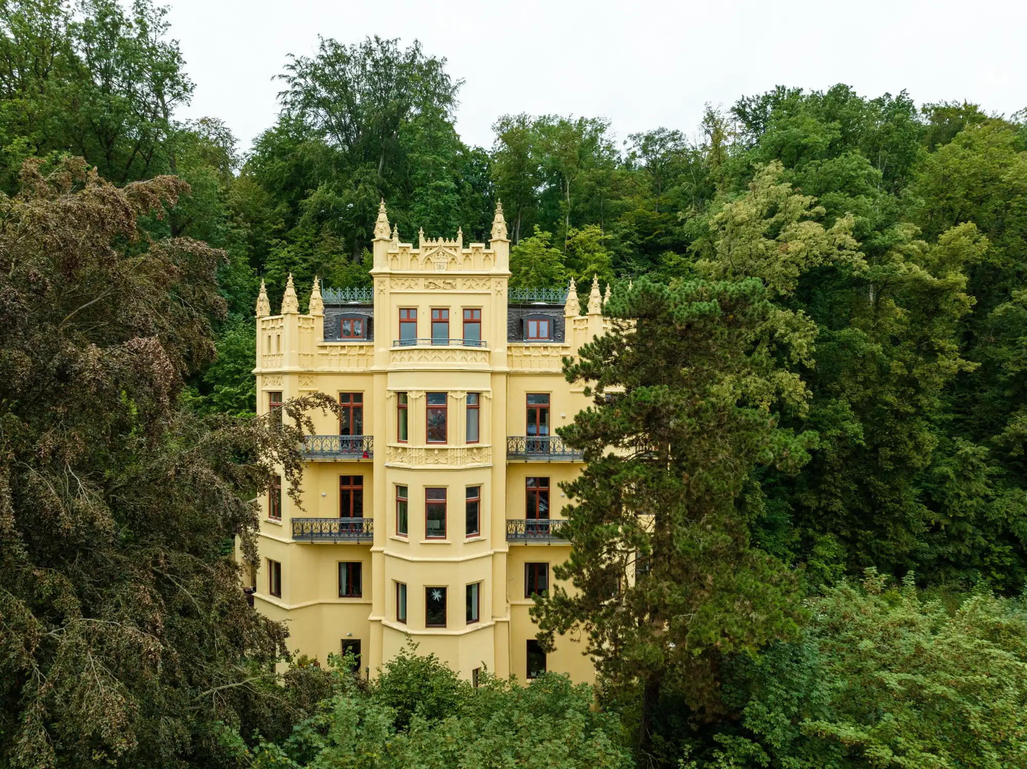 Billeder Stilfuld lejlighed i den fredede Villa Brehme i Gera