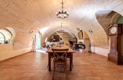 Historiske ejendomme, Renovated 18th-century stone mas near Uzès with guest apartments