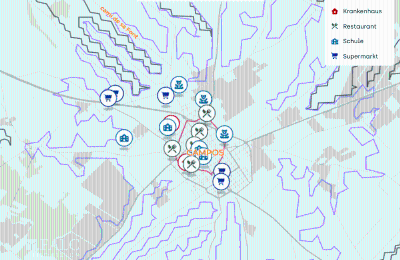 Bypalæ til salg Campos, Balearen, Standortkarte