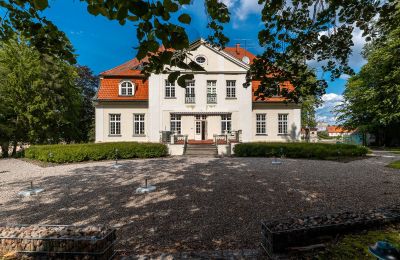 Castle for sale Marzewo, Warmia-Masuria, Back view