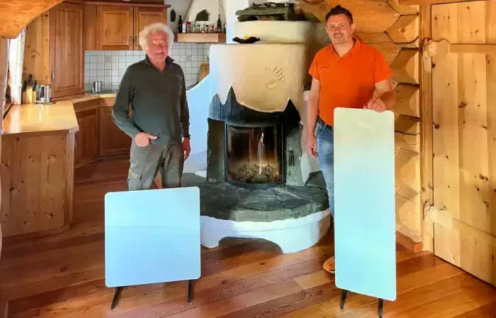 Historic estates, Infrared heating in castles