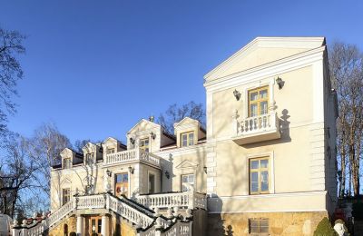 Historic estates, Tarnowski manor in Ostrowiec Świętokrzyski with park and outbuildings