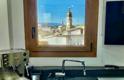 Townhouse for sale Ontinyent, Plaza Santo Domingo 4, Valencia, Views from Summer Kitchen 2
