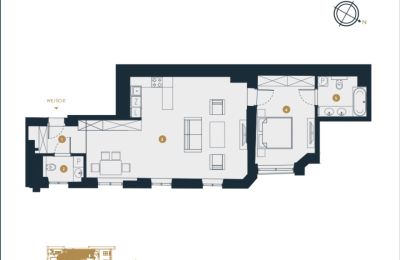 Property Warszawa, Floor plan 1