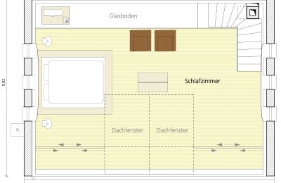 Historic property for sale 15324 Groß Neuendorf, Hafenstraße 1A, Brandenburg, Verladeturm Grundriss Dachgeschoss