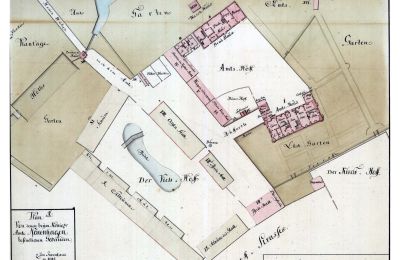 Castle for sale 16259 Bad Freienwalde (Oder), Brandenburg, Lageplan von 1795