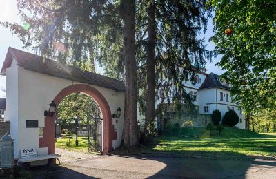 Castle for sale Baden-Württemberg, Eingangstor Schlosspark