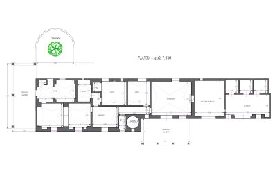 Property Francavilla Fontana, Floor plan 1