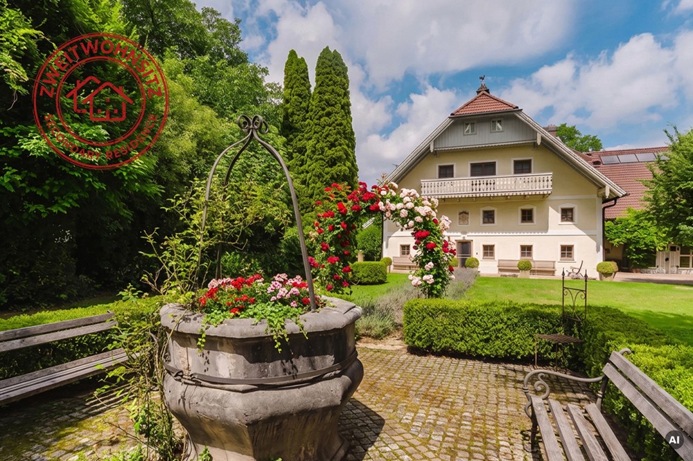 Photos Historic estate near Salzburg with pool and private grounds