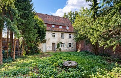 Historic estates, Old water mill on a river, unrestored historic monument