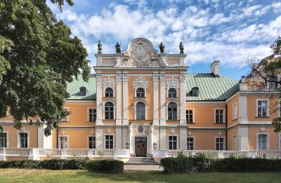 Historic estates, Baroque palace in Czempiń, south of Poznań