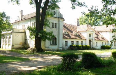 Manor House for sale Oporowo, Dwór w Oporowie 1, Greater Poland, Front view